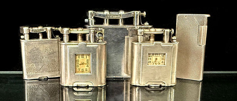 Collection of Dunhill lighters