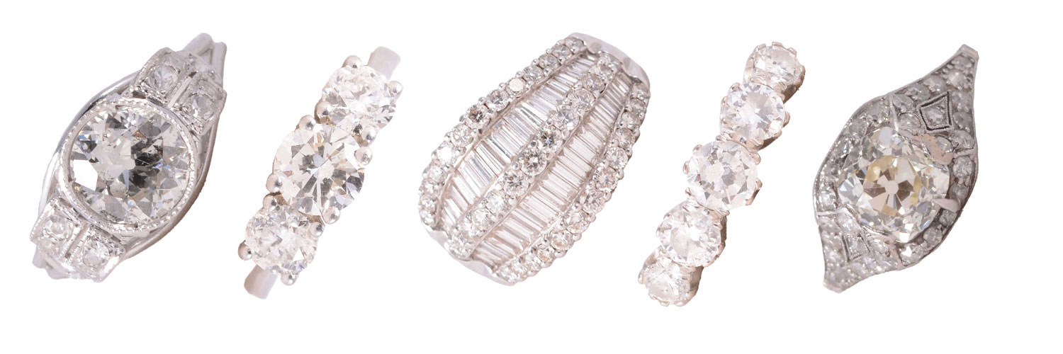 Five diamond rings