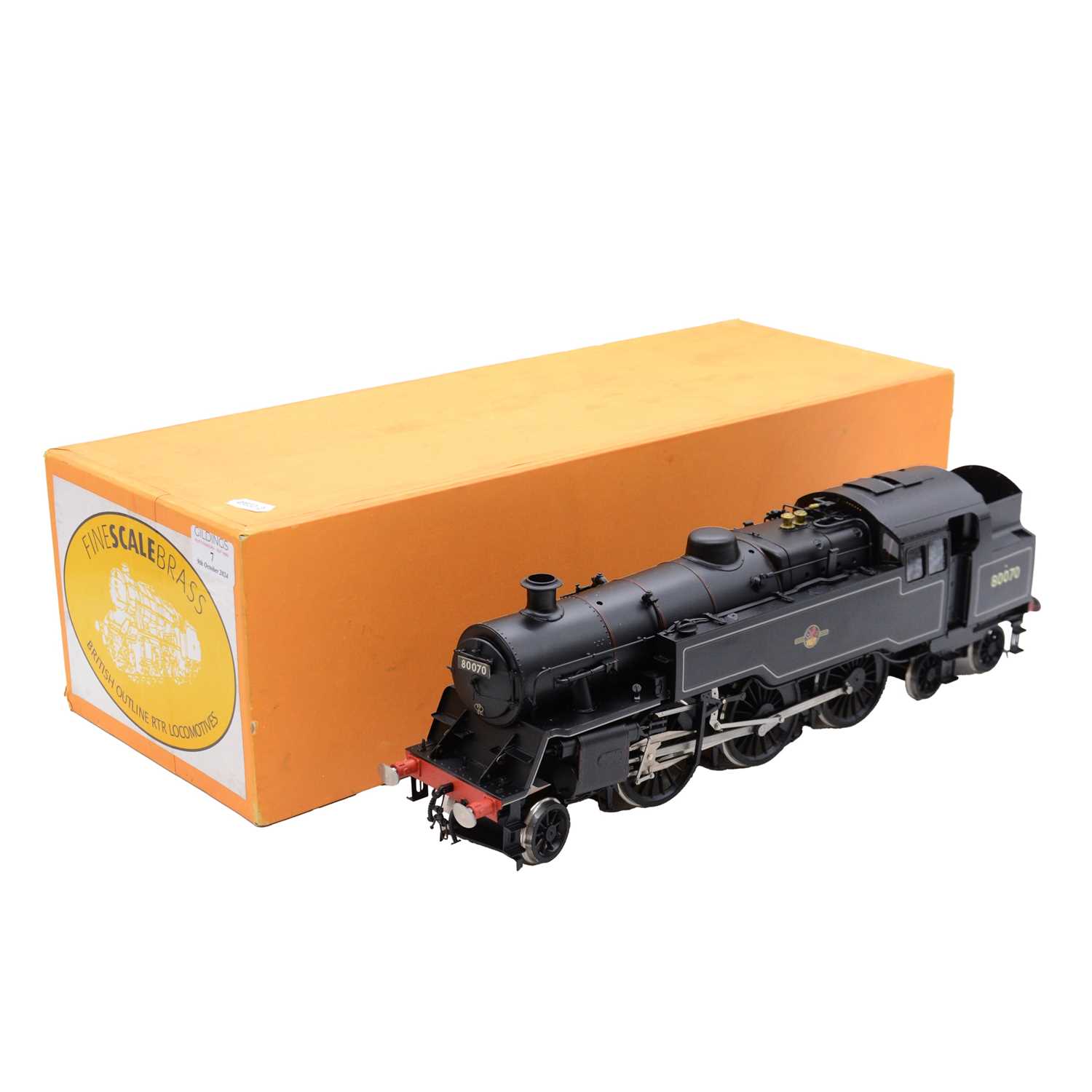 Lot 7 - Fine Scale Brass gauge 1 tank locomotive class 4, boxed