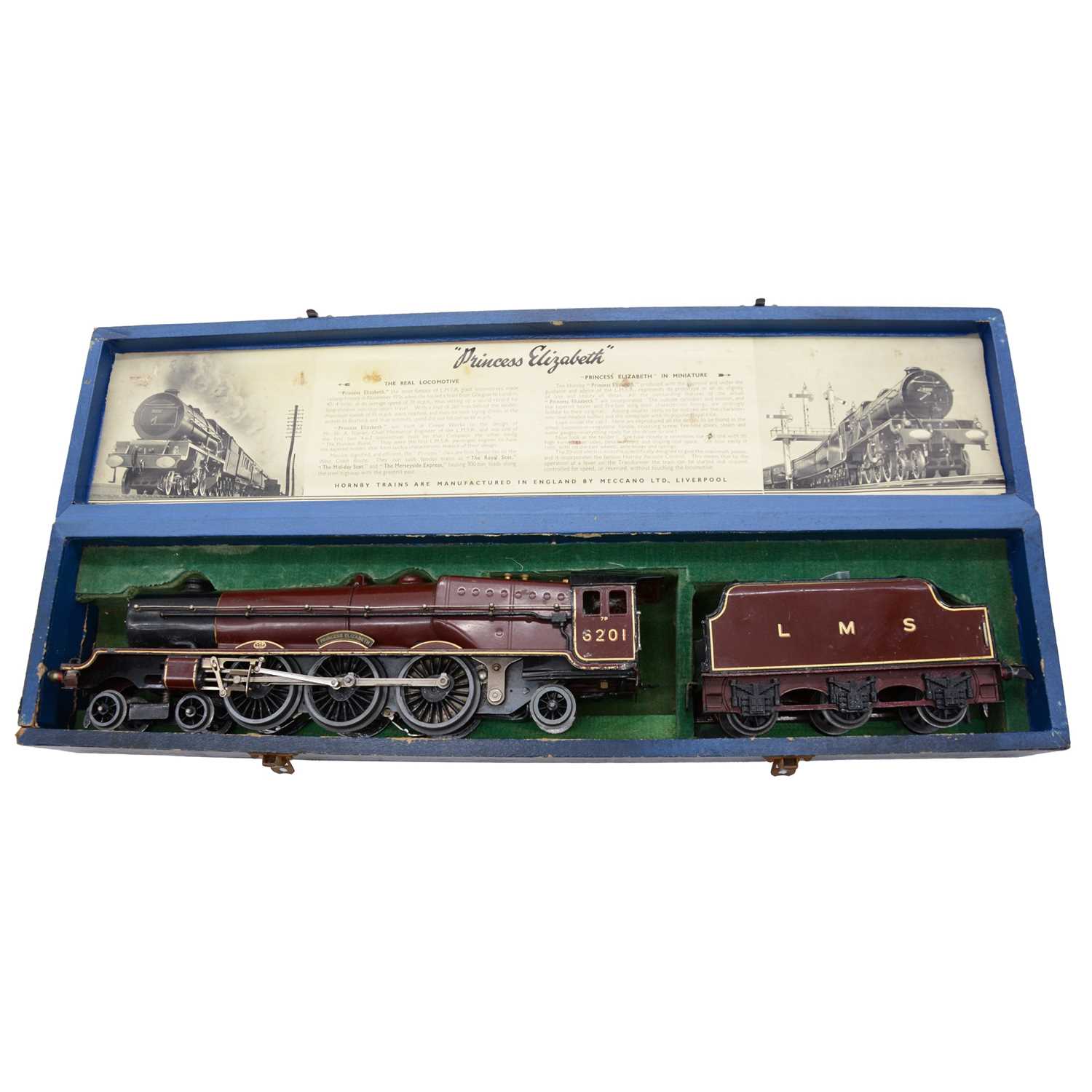 Lot 10 - Meccano O gauge locomotive 'Princess Elizabeth'