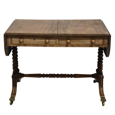 Lot 328 - Regency mahogany sofa table