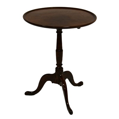 Lot 359 - George III style mahogany tripod table