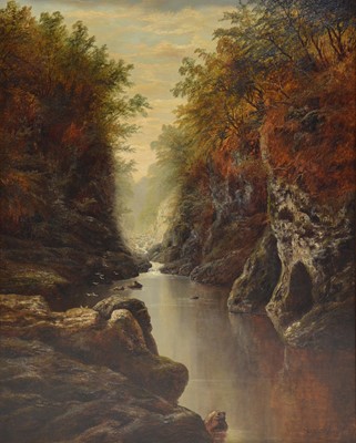 Lot 416 - William Mellor, River landscape