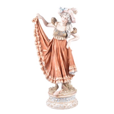Lot 2 - Royal Dux figure of a dancer
