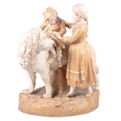 Lot 75 - Large Royal Dux group