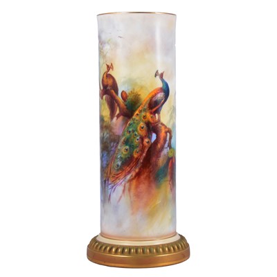 Lot 9 - Royal Worcester spill vase