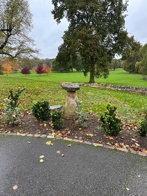 Lot 445a - Large old staddle stone