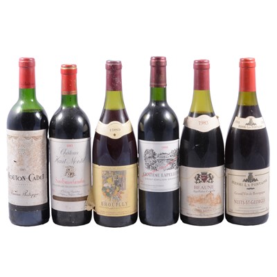 Lot 176 - Fifteen bottles of red vintage wines