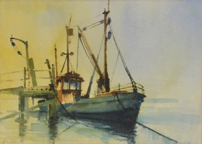 Lot 276 - McWeeney, Fishing boat at Walberswick