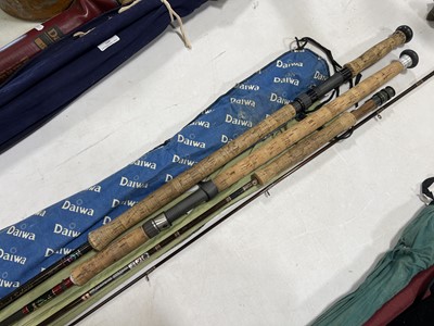 Lot 137 - Three Daiwa fishing rods