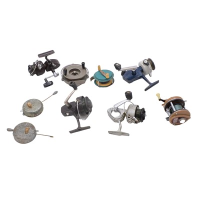 Lot 157 - Collection of fishing reels including an Abu 3000 multiplier reel