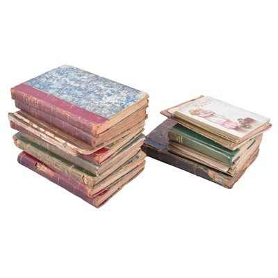 Lot 143 - Collection of Victorian children's books, and related juvenilia.