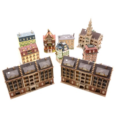 Lot 468 - Twelve Kibri, Faller and other OO/HO gauge trackside buildings