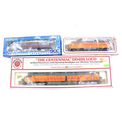 Lot 480 - Three Bachmann HO gauge diesel locomotives, boxed