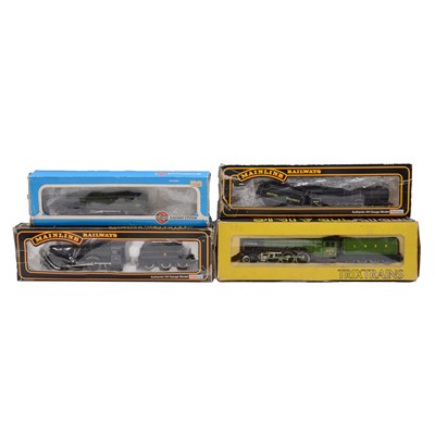 Lot 43 - Four Airfix, Mainline and Trix OO gauge locomotives, boxed