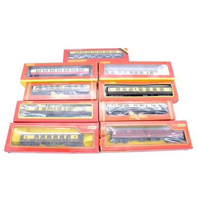 Lot 406 - Nine Hornby OO gauge passenger coaches
