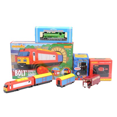 Lot 18 - Hornby OO gauge children's locomotives and sets