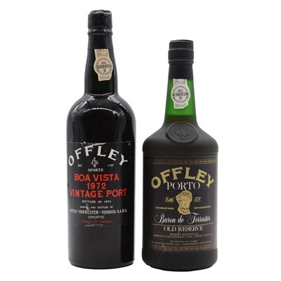 Lot 70 - 1972 Offley Boa Vista vintage Port, and another Offley port