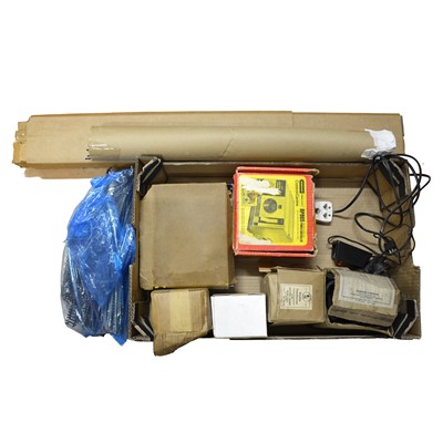 Lot 463 - A box of OO gauge track and control units