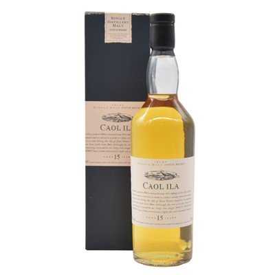 Lot 9 - Caol Ila, 15 year old, single Islay malt whisky - Flora and Fauna
