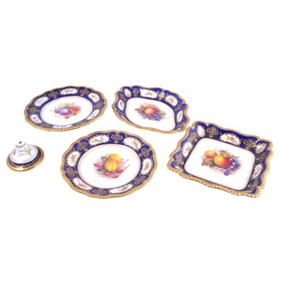 Lot 42 - Royal Worcester dessert service
