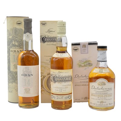 Lot 13 - Three single malt whiskies - 'Classic Malts' series