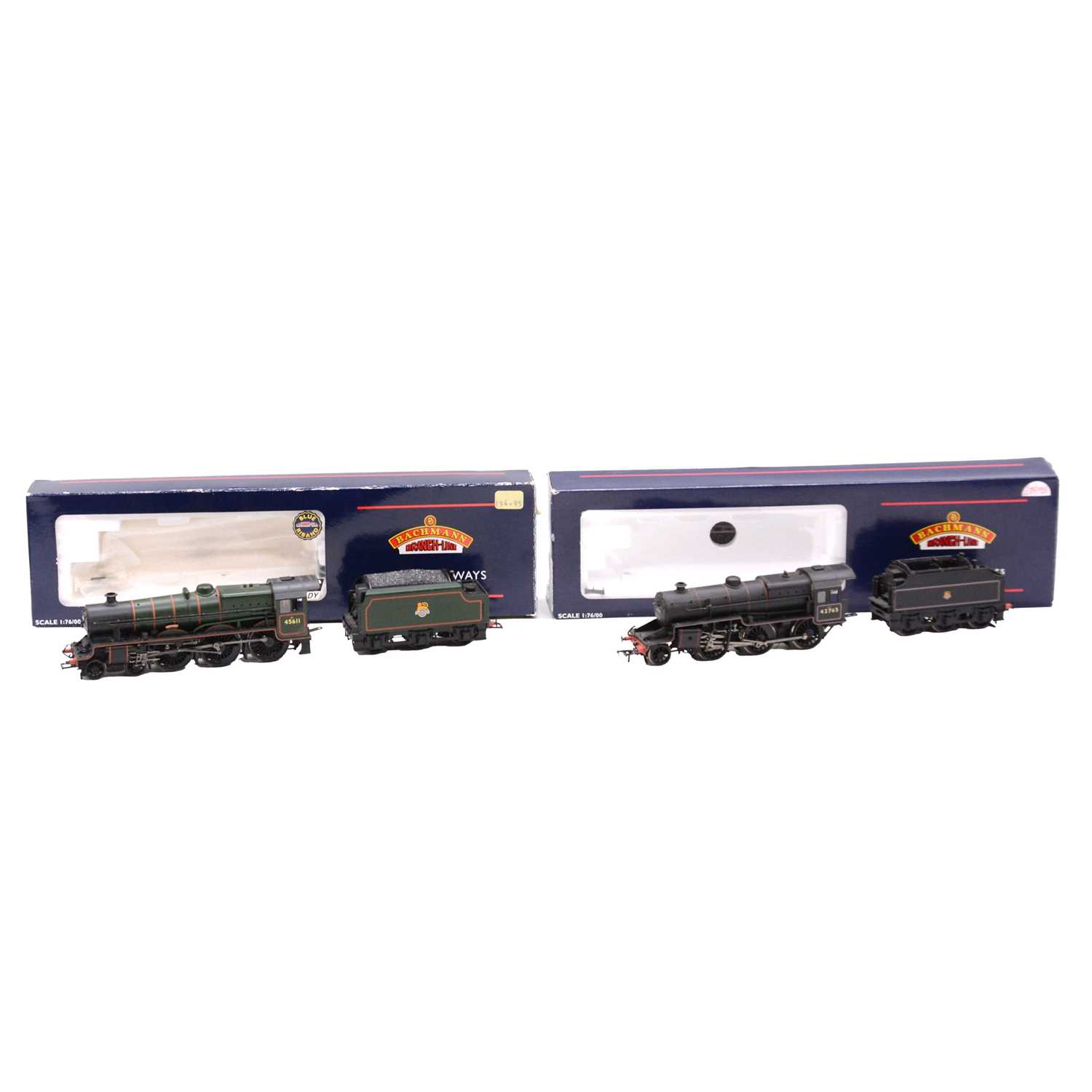 Lot 22 - Two Bachmann OO gauge steam locomotives and tenders, boxed