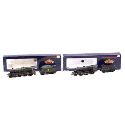 Lot 22 - Two Bachmann OO gauge steam locomotives and tenders, boxed