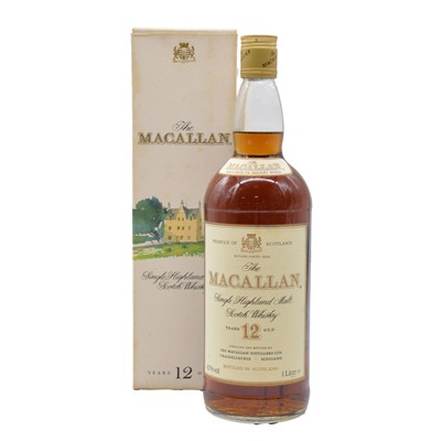 Lot 42 - Macallan, 12 year old, single Speyside malt, early 1990s