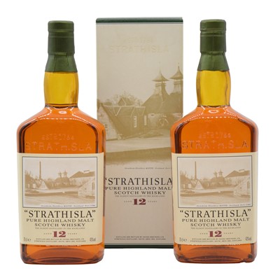 Lot 59 - Strathisla, 12 year old, single Highland malt whisky, two bottlings