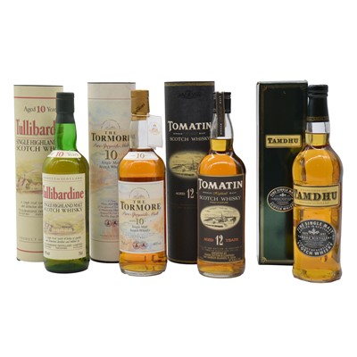 Lot 61 - Four assorted bottles of single HIghland malt whisky
