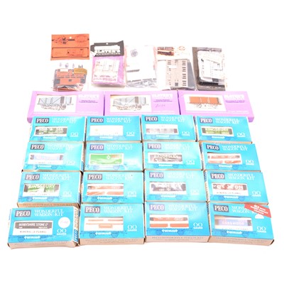 Lot 470 - Twenty-three OO gauge freight wagon kits