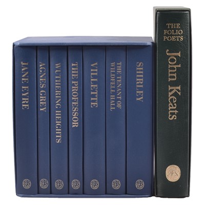 Lot 181 - Folio Society: Bronte, the Complete Novels, seven book box set, etc