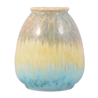 Lot 72 - Ruskin Pottery crystalline vase, 1930