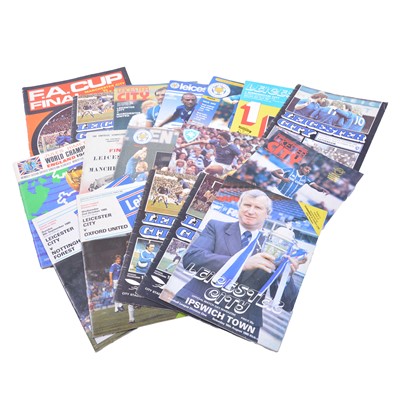 Lot 170 - A collection of Leicester City Football Programmes