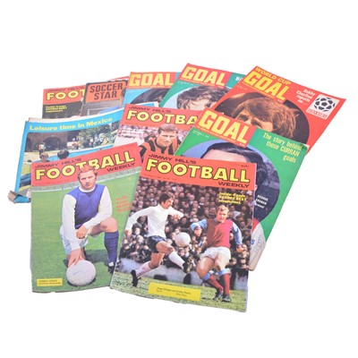 Lot 169 - A collection of Football Magazines mostly 1960s.