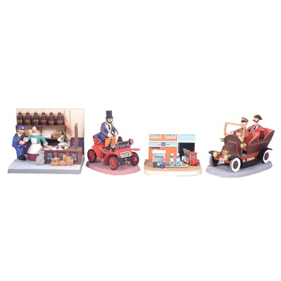 Lot 77 - Four Robert Harrop Camberwick Green figures, boxed