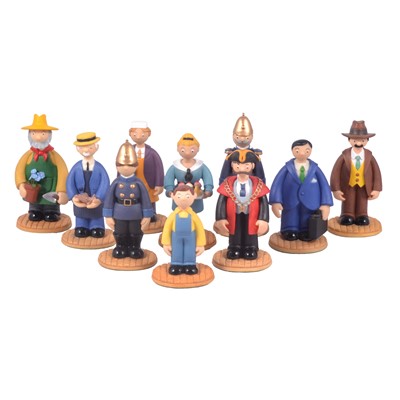 Lot 83 - Ten Robert Harrop Camberwick Green figures, boxed