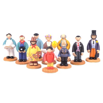 Lot 80 - Ten Robert Harrop Camberwick Green figures, boxed