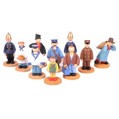 Lot 72 - Ten Robert Harrop Camberwick Green figures, boxed