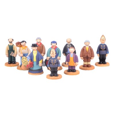 Lot 78 - Ten Robert Harrop Camberwick Green figures, boxed