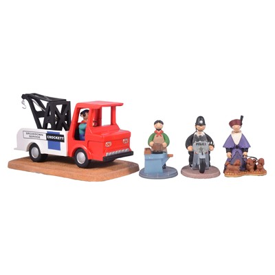 Lot 74 - Four Robert Harrop Camberwick Green figures, boxed