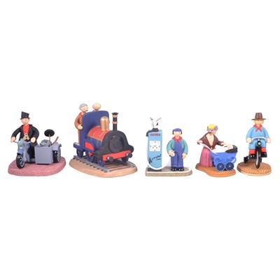 Lot 73 - Five Robert Harrop Camberwick Green figures, boxed