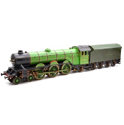 Lot 21 - A 2.5-inch gauge live steam Flying Scotsman locomotive and tender