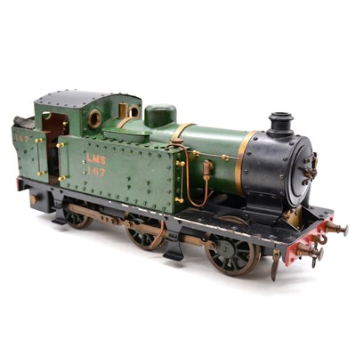 Lot 6 - A 2.5-inch gauge live steam tank locomotive