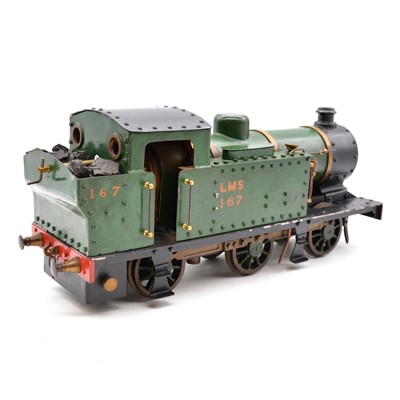 Lot 6 - A 2.5-inch gauge live steam tank locomotive