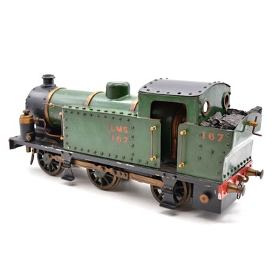 Lot 6 - A 2.5-inch gauge live steam tank locomotive