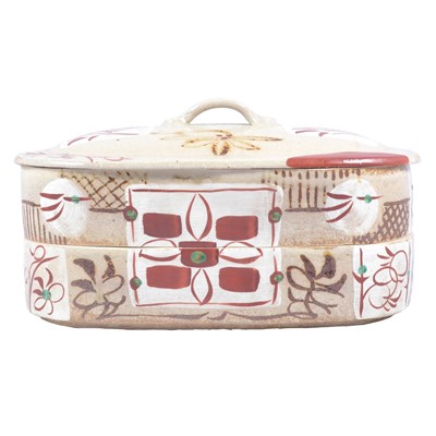 Lot 135 - Reiko Negata [?], two-layer box with lid