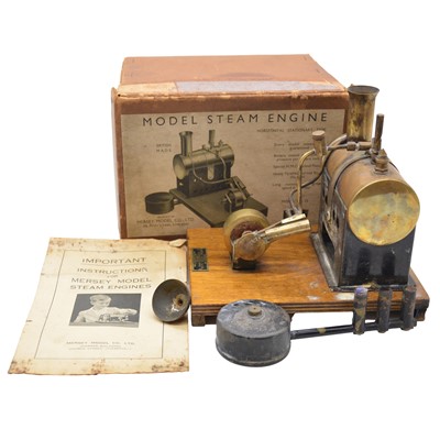 Lot 522 - A Mersey Model 51 live steam engine, boxed