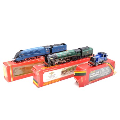 Lot 418 - Three Hornby OO gauge locomotives, boxed
